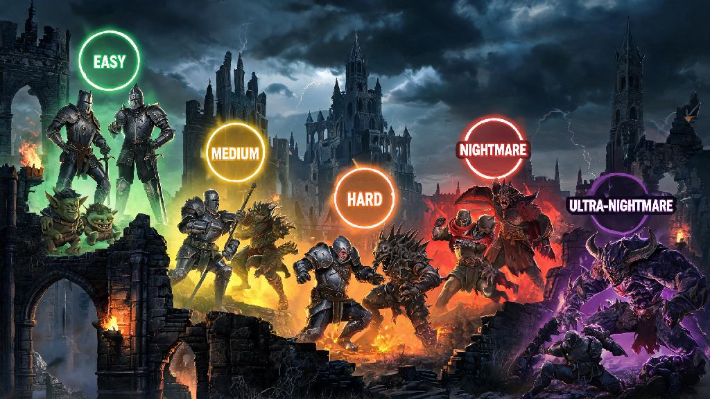 Guide to Doom The Dark Ages Difficulty Levels: Pick What Fits Your Playstyle