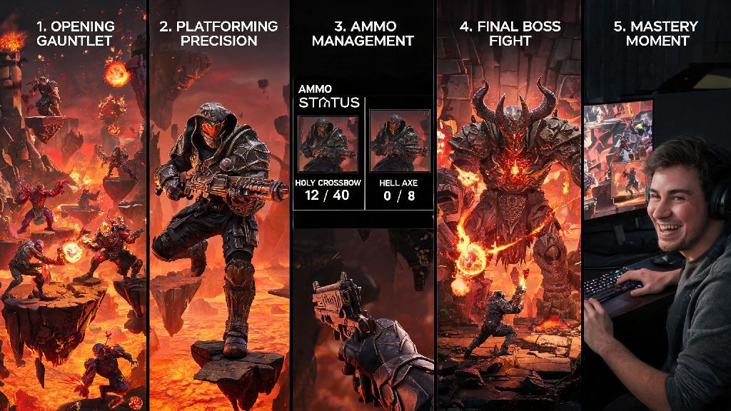 Doom The Dark Ages Chapter 17 Guide: Beat Bosses & Unlock All Secrets